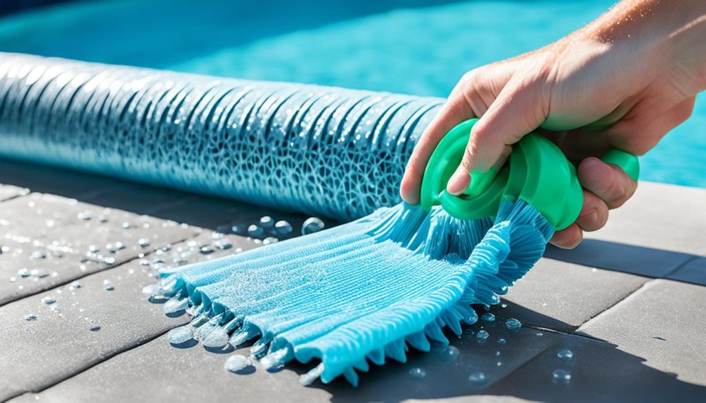 Pool cover maintenance