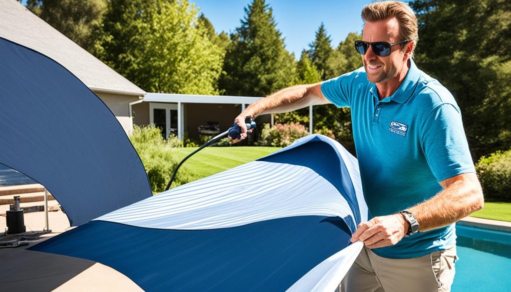 pool cover installation instructions